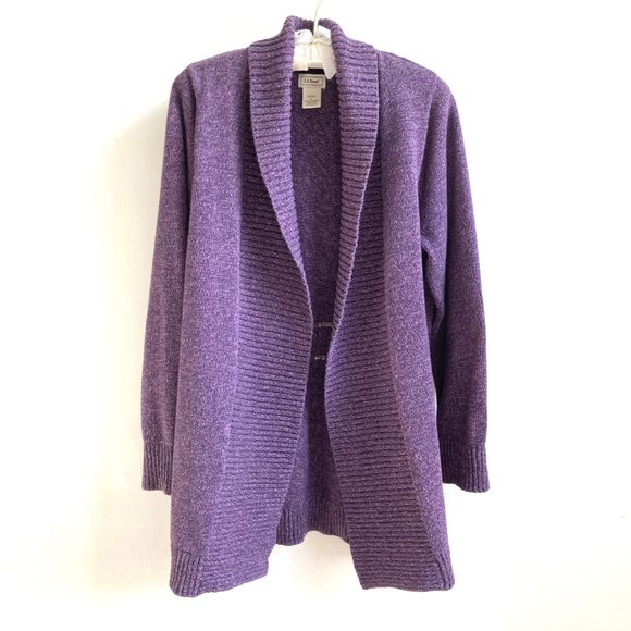 ll bean shawl cardigan